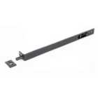 From The Anvil Black 12" Flush/Slide Door Bolt