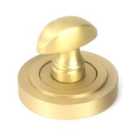 From The Anvil Satin Brass Round Thumbturn Set (art Deco)