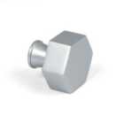 From The Anvil Satin Chrome Kahlo Cabinet Knob - 38Mm
