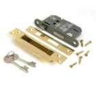 From The Anvil Polished Brass 2½" 5 Lever Bs Sash Lock