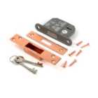 From The Anvil Polished Bronze 2½" 5 Lever Bs Dead Lock