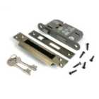 From The Anvil Aged Brass 2½" 5 Lever Bs Sash Lock