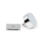 From The Anvil Polished Chrome Kelso Cabinet Knob - 38Mm (square)