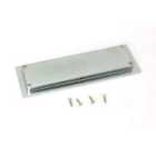 From The Anvil Satin Chrome 175Mm Art Deco Rectangular Pull