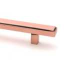 From The Anvil Polished Bronze Scully Pull Handle - Medium