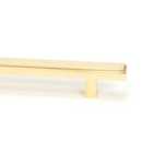 From The Anvil Polished Brass Scully Pull Handle - Small