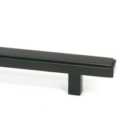 From The Anvil Matt Black Scully Pull Handle - Small