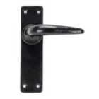 From The Anvil Black Smooth Lever Latch Set