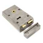 From The Anvil Iron Left Hand Rim Lock - Small