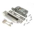 From The Anvil Satin Chrome 2½" 5 Lever Bs Sash Lock