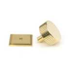 From The Anvil Polished Brass Judd Cabinet Knob - 38Mm (square)