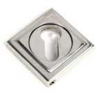 From The Anvil Polished Marine Ss (316) Round Euro Escutcheon (square)