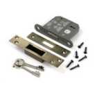 From The Anvil Aged Brass 3" 5 Lever Bs Dead Lock