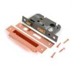 From The Anvil Polished Bronze 2½" Euro Profile Sash Lock