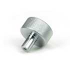 From The Anvil Satin Chrome Brompton Cabinet Knob - 32Mm (no Rose)