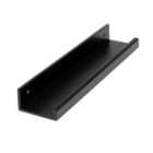 From The Anvil Matt Black 200Mm Plain Edge Pull