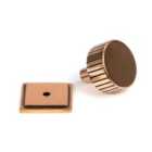 From The Anvil Polished Bronze Judd Cabinet Knob - 32Mm (square)
