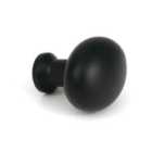 From The Anvil Matt Black Moore Cabinet Knob - 32Mm