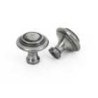 From The Anvil Natural Smooth Ringed Cabinet Knob - Large