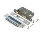 From The Anvil Polished Chrome 2½" Heavy Duty Bathroom Mortice Lock