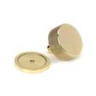 From The Anvil Polished Brass Brompton Cabinet Knob - 38Mm (plain)