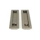 From The Anvil Pewter 250Mm Plain Rectangular Pull - Privacy Set