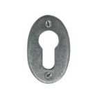 From The Anvil Pewter Oval Euro Escutcheon