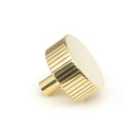From The Anvil Polished Brass Judd Cabinet Knob - 38Mm (no Rose)