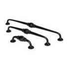 From The Anvil Black 10" Hammered D Handle