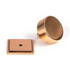 From The Anvil Polished Bronze Kelso Cabinet Knob - 38Mm (square)