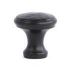 From The Anvil Black Hammered Cabinet Knob - Small