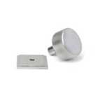 From The Anvil Satin Chrome Brompton Cabinet Knob - 32Mm (square)