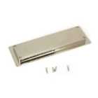 From The Anvil Polished Nickel 175Mm Art Deco Rectangular Pull