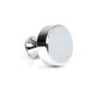 From The Anvil Polished Chrome Scully Cabinet Knob - 32Mm