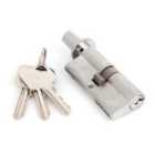 From The Anvil Satin Chrome 35/35 Euro Cylinder/Thumbturn
