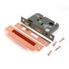 From The Anvil Polished Bronze 3" Euro Profile Sash Lock