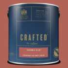 Crafted By Crown Luxurious Flat Matt Emulsion - Premium Interior Wall, Ceiling And Wood Paint - Ceramic Kiln - 2.5L