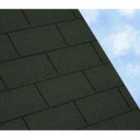 Garden Sanctuary 18Pcs Dark Green Fish Scale Bitumen Roofing