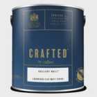 Crafted By Crown Luxurious Flat Matt Emulsion - Premium Interior Wall, Ceiling And Wood Paint - Gallery Wall - 2.5L