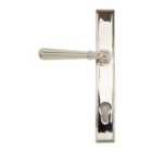 From The Anvil Polished Nickel Newbury Slimline Lever Espag. Lock Set