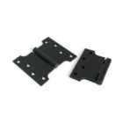From The Anvil Black 4" X 3" X 5" Parliament Hinge (pair) Ss