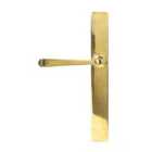 From The Anvil Aged Brass Avon Slimline Lever Espag. Latch Set