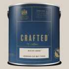 Crafted By Crown Luxurious Flat Matt Emulsion - Premium Interior Wall, Ceiling And Wood Paint - Recipe Book - 2.5L