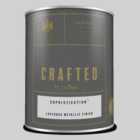 Crafted By Crown Lustrous Metallic Emulsion - Shimmering Interior Wall And Wood Paint - Sophistication® - 1.25L