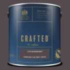 Crafted By Crown Luxurious Flat Matt Emulsion - Premium Interior Wall, Ceiling And Wood Paint - Leatherbound - 2.5L