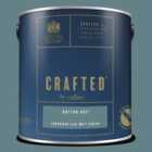 Crafted By Crown Luxurious Flat Matt Emulsion - Premium Interior Wall, Ceiling And Wood Paint - Button Box - 2.5L