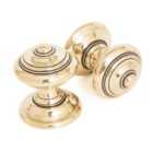 From The Anvil Aged Brass Elmore Concealed Mortice Knob Set