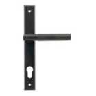 From The Anvil Black Brompton Slimline Lever Espag. Lock Set