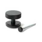 From The Anvil Aged Bronze Brompton Centre Door Knob (art Deco)