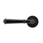 From The Anvil Black Regency Lever On Rose Set (plain)